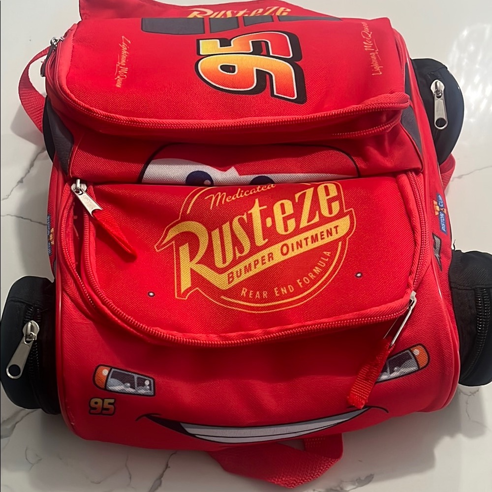 Disney Red Lightning McQueen Backpack